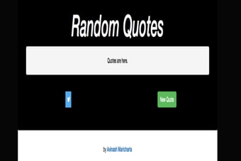Random Quote Generator